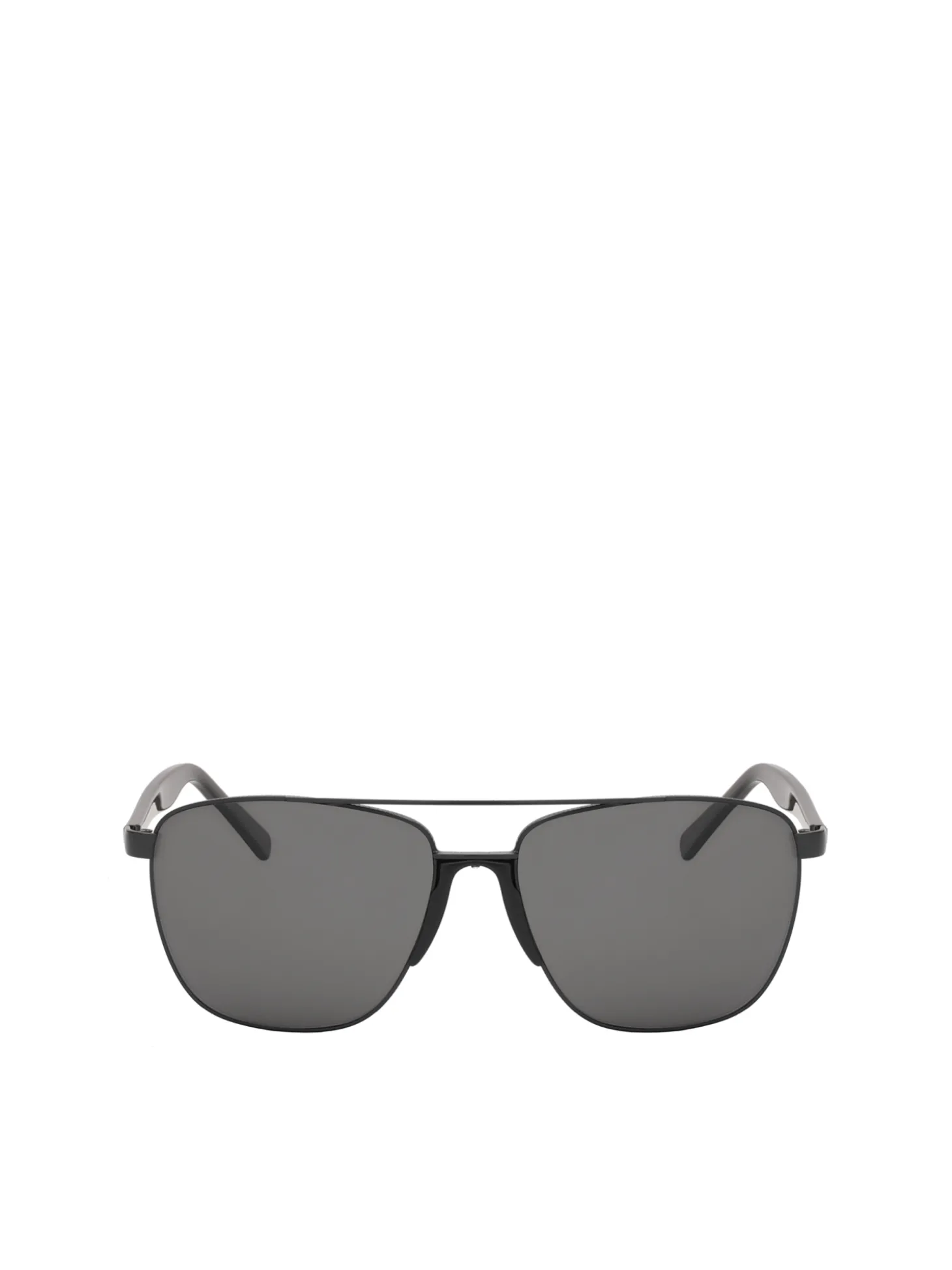 Atrakcyjne czarne okulary przeciwsłoneczne typu Aviator
