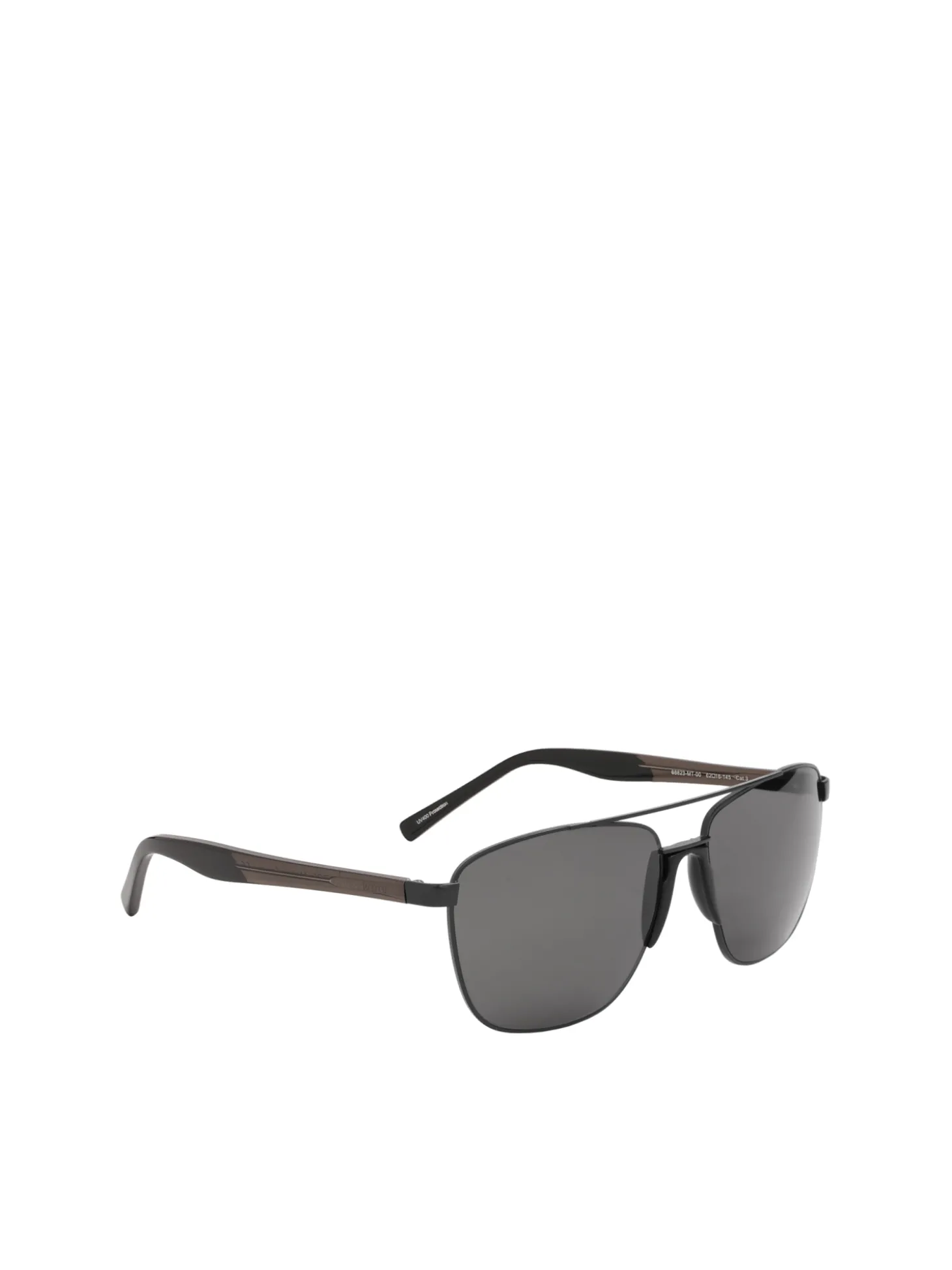 Atrakcyjne czarne okulary przeciwsłoneczne typu Aviator