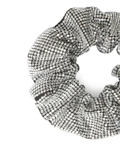 Błyszcząca gumka do włosów scrunchie