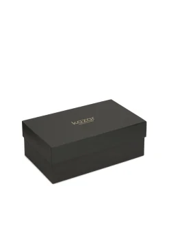 Czarne skórzane półbuty męskie monki Limited Edition