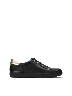Czarne sneakersy damskie