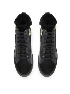 Czarne sneakersy damskie