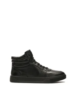 Czarne sneakersy do kostki