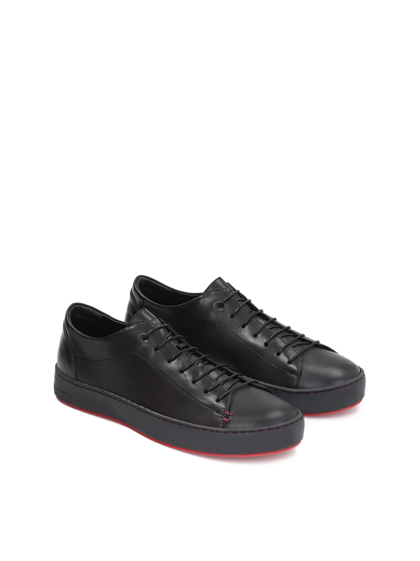 Czarne sneakersy męskie