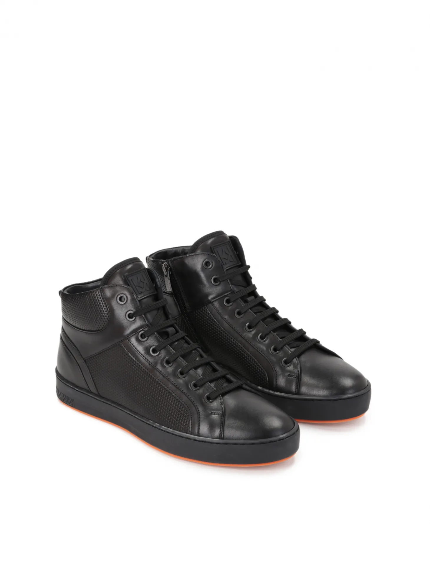 Czarne sneakersy męskie