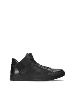 Czarne sneakersy męskie
