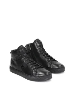 Czarne sneakersy męskie