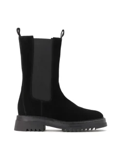 Czarne trzewiki damskie