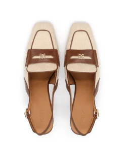Czółenka slingback z nutą nowoczesnej elegancji
