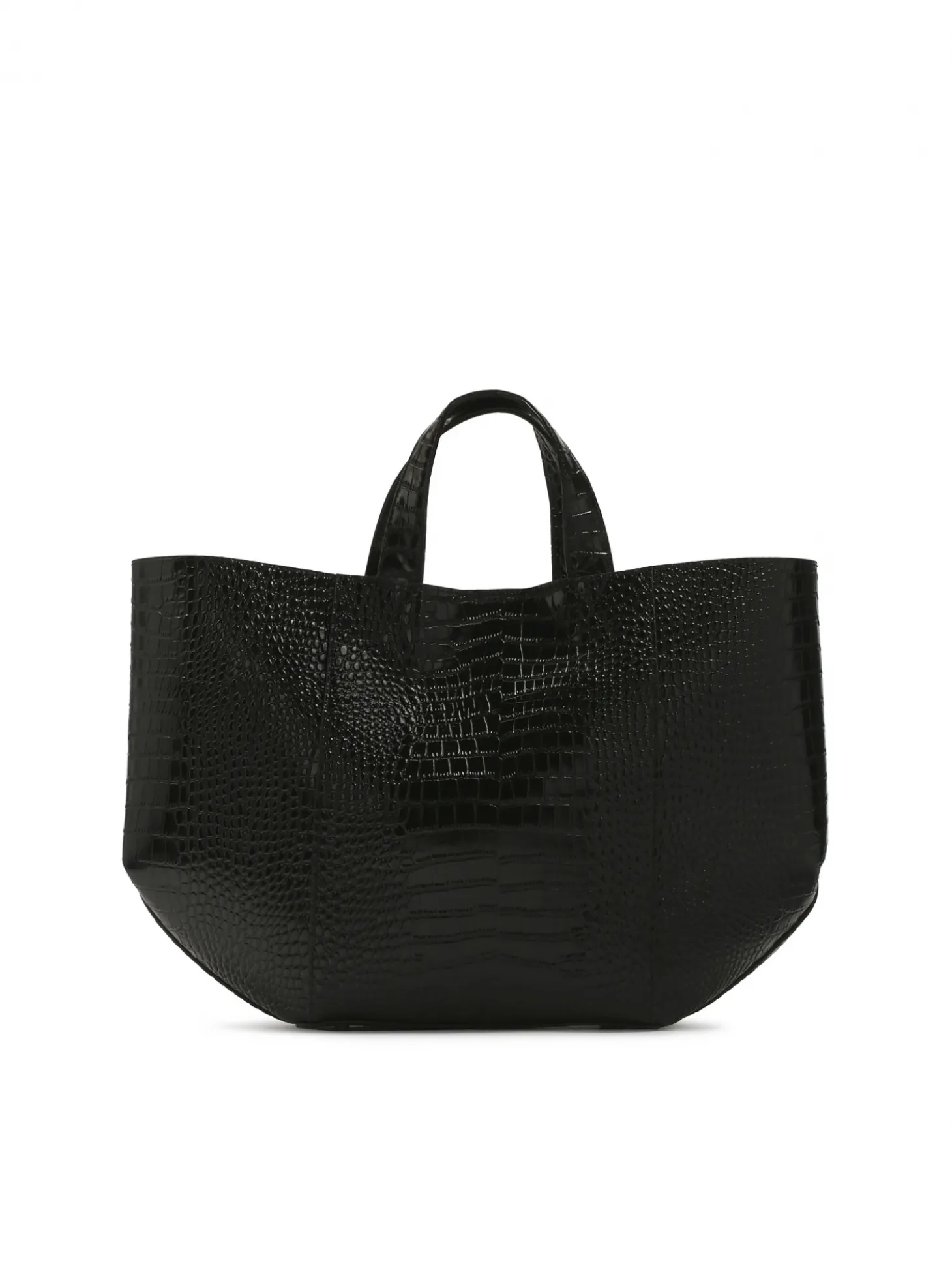 Duża skórzana torebka tote bag