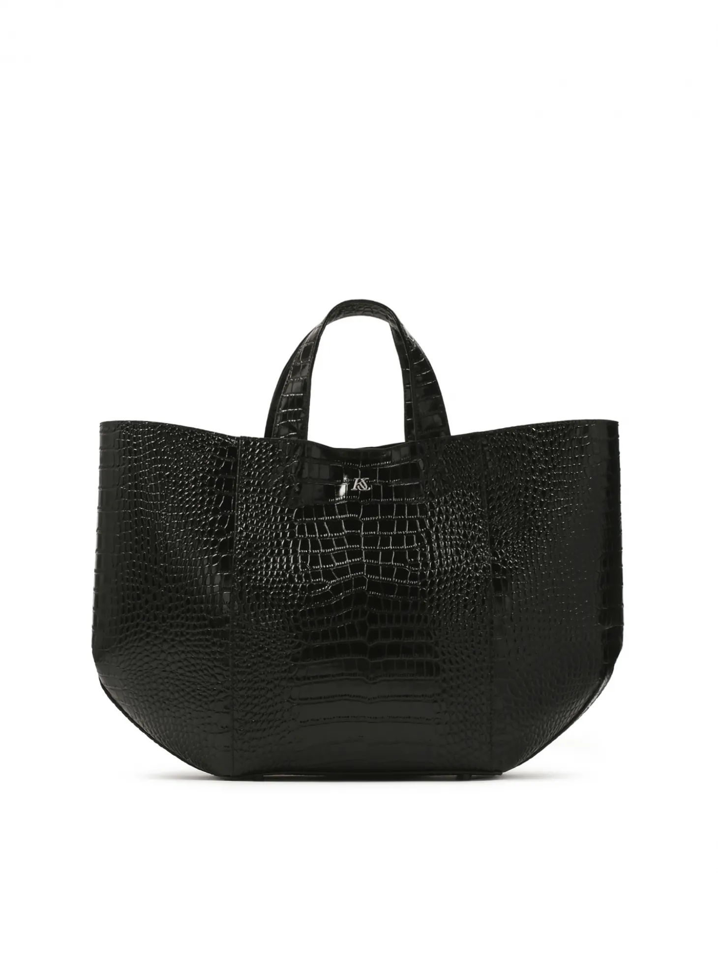Duża skórzana torebka tote bag