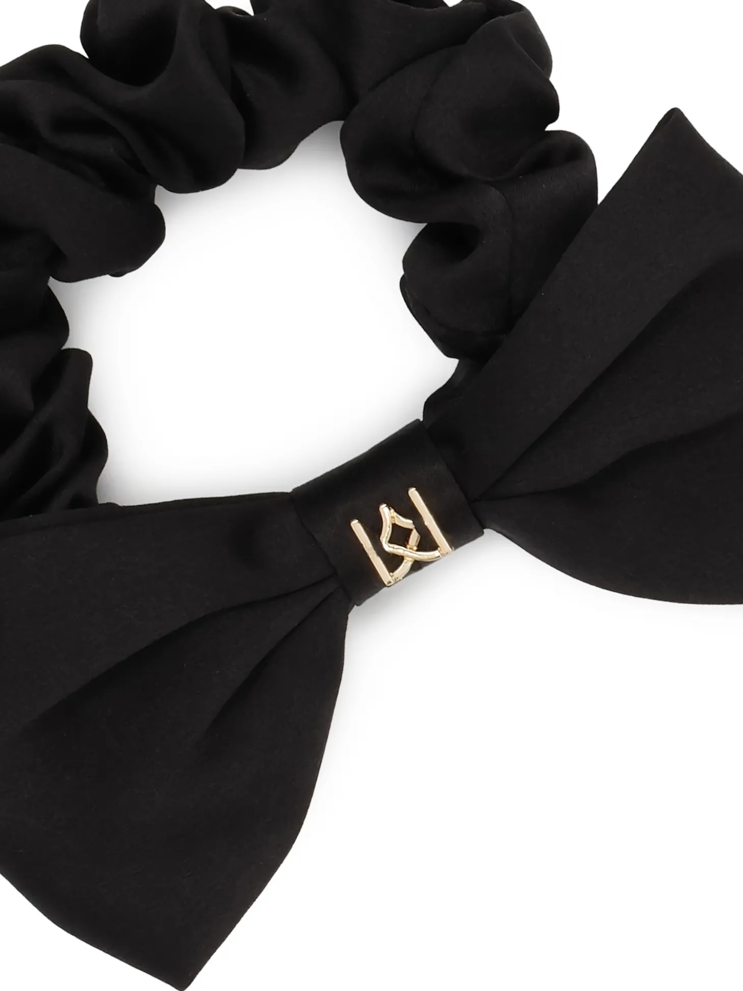Gumka scrunchie z jedwabnej satyny