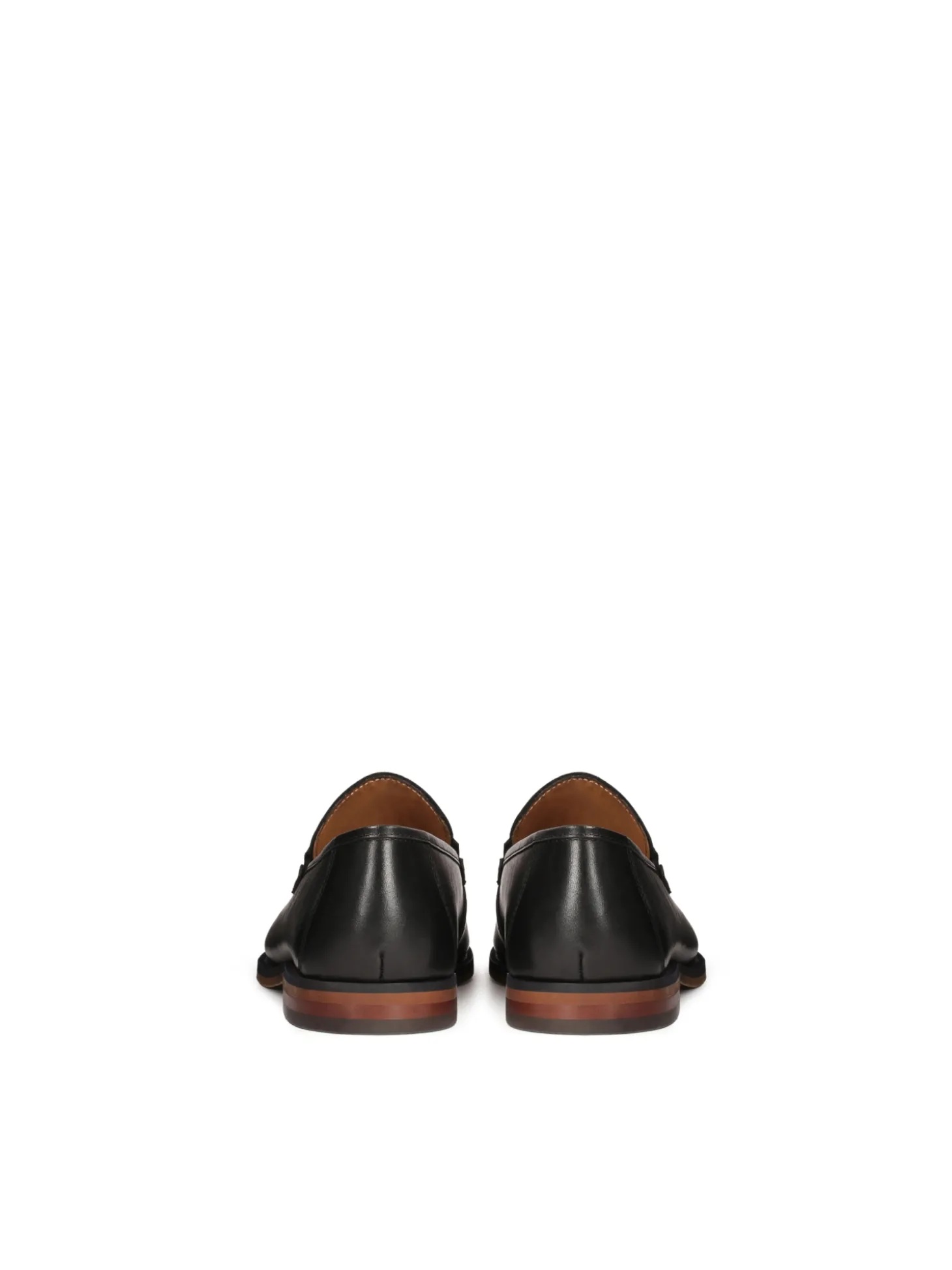 Loafersy ze skóry naturalnej z frędzlami