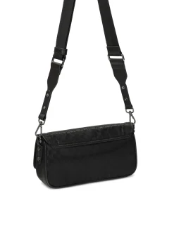 Mała tekstylna listonoszka w monogramy