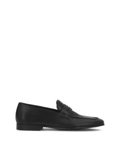 Minimalistyczne loafersy ze skóry