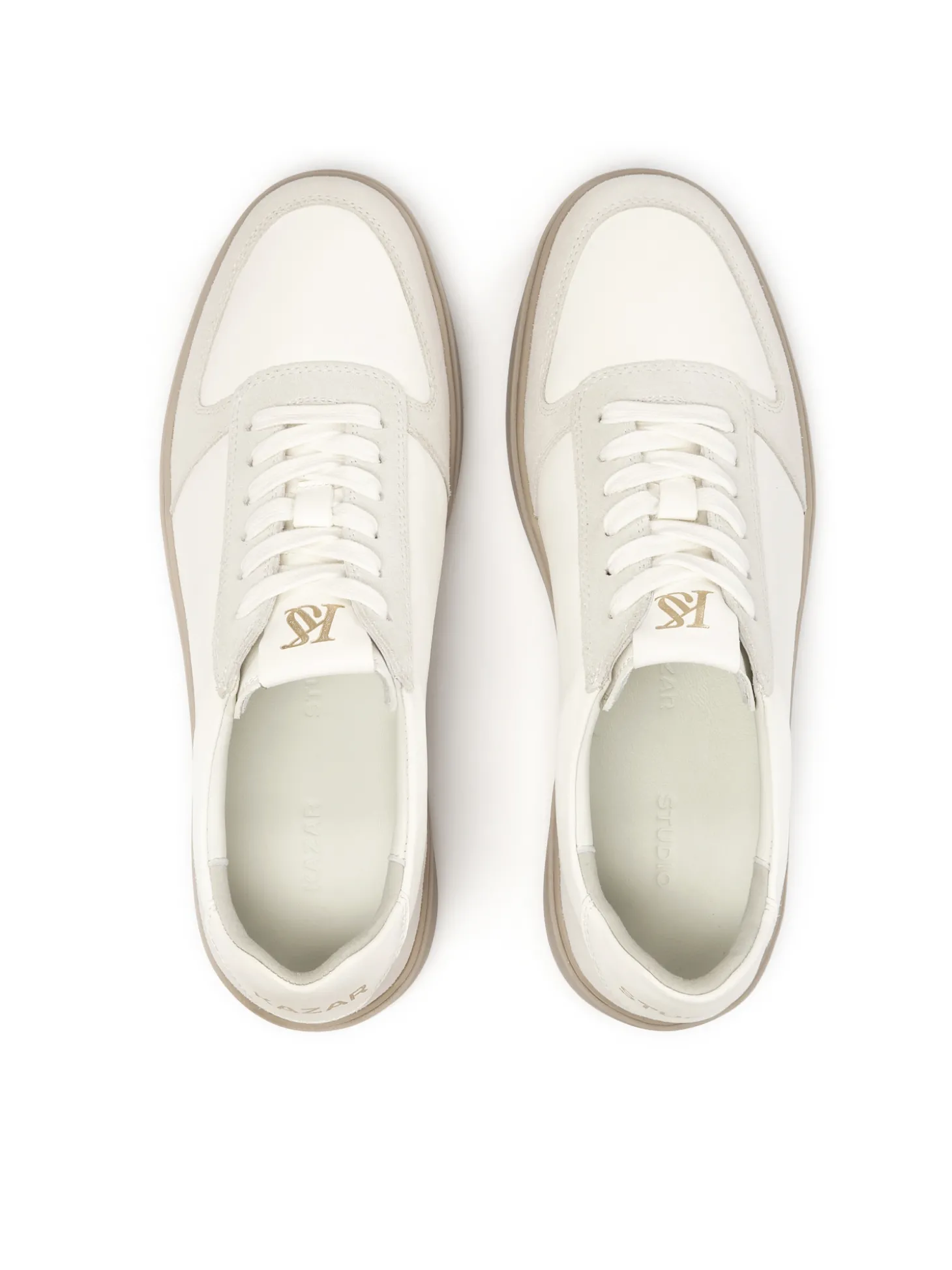 Męskie sneakersy z łączonych materiałów