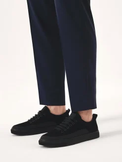 Męskie sneakersy z łączonych materiałów