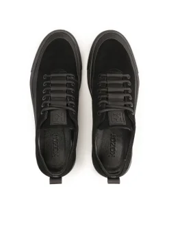 Męskie sneakersy z łączonych materiałów
