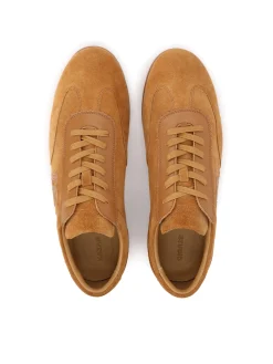 Półbuty z zamszu i skóry naturalnej w stylu smart casual