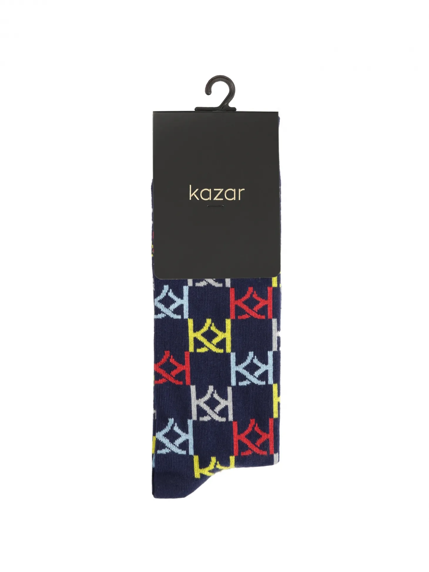 Skarpety męskie z dużymi i małymi monogramami