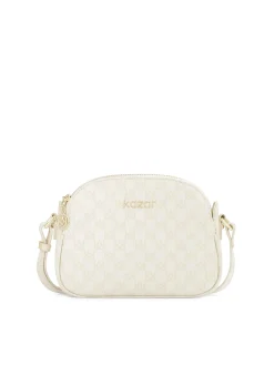 Skórzana crossbody w monogramy KAZAR