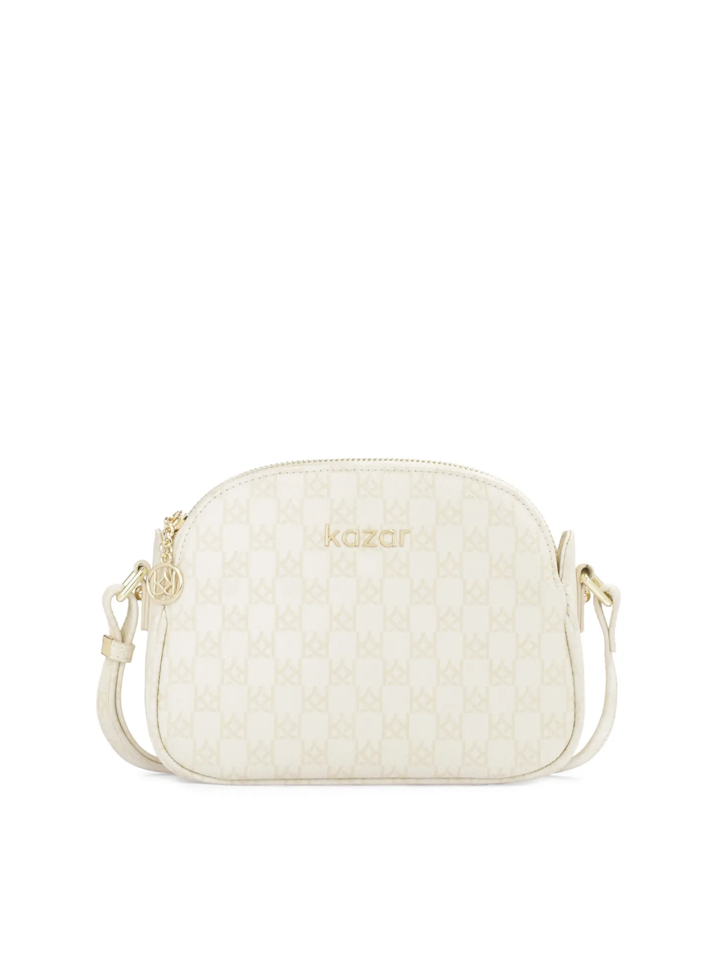 Skórzana crossbody w monogramy KAZAR