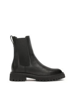 Skórzane botki typu chelsea boots