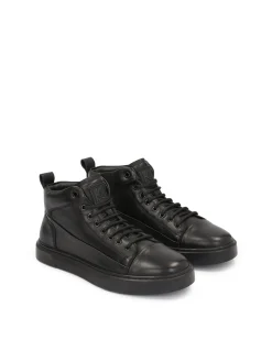 Skórzane sneakersy męskie w modnym wydaniu