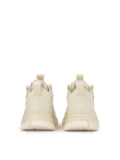 Sneakersy damskie w kolorze off white