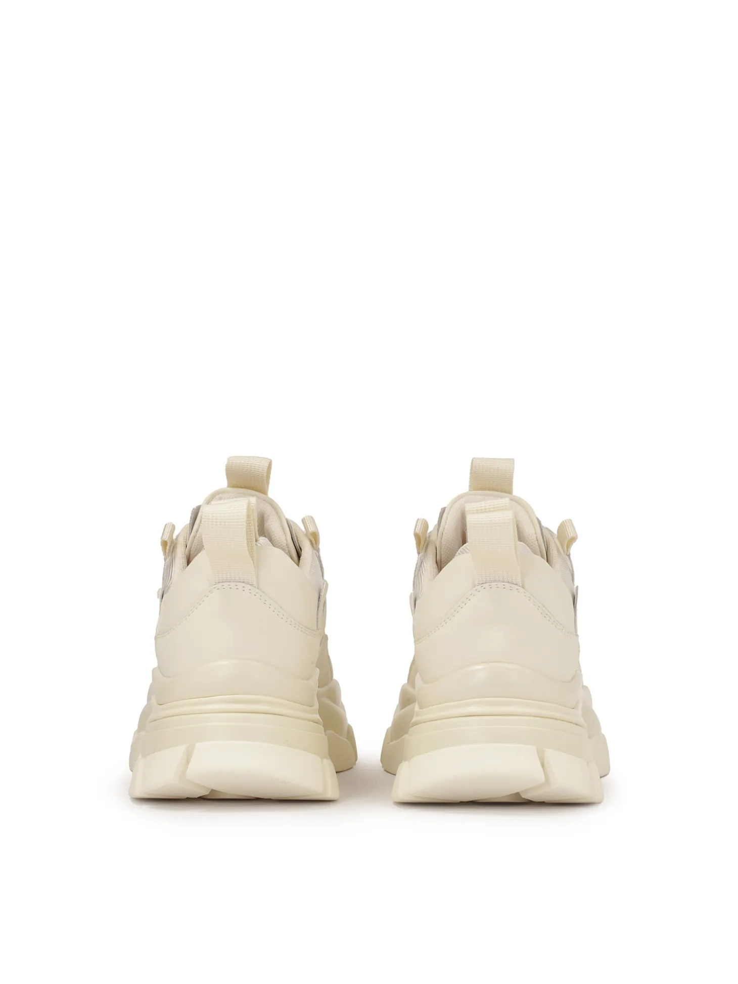 Sneakersy damskie w kolorze off white