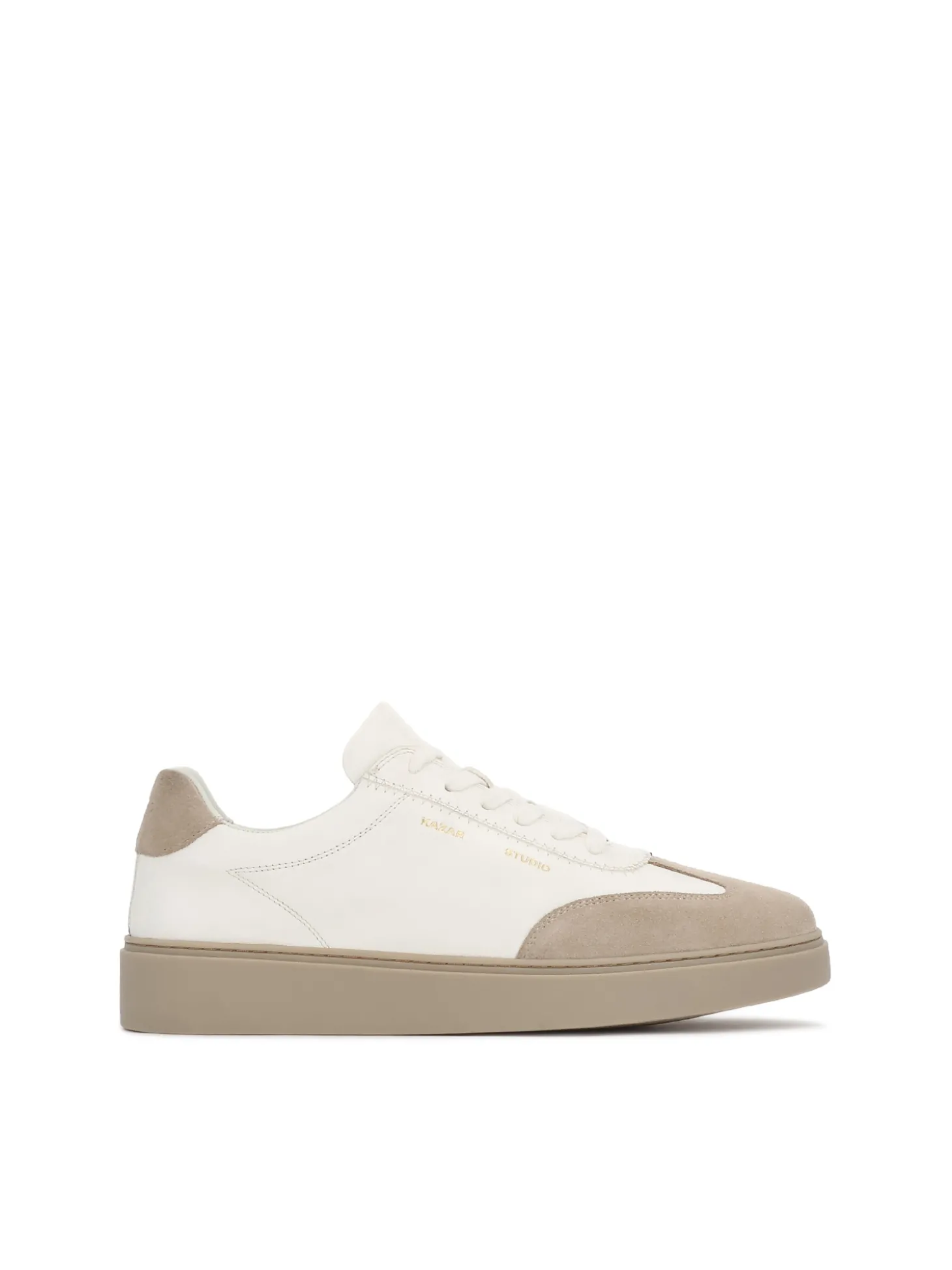 Sneakersy męskie z zamszu i skóry naturalnej