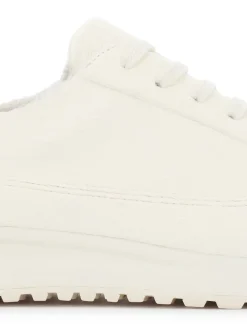 Sneakersy z elementami pokrytymi naturalnym włosiem